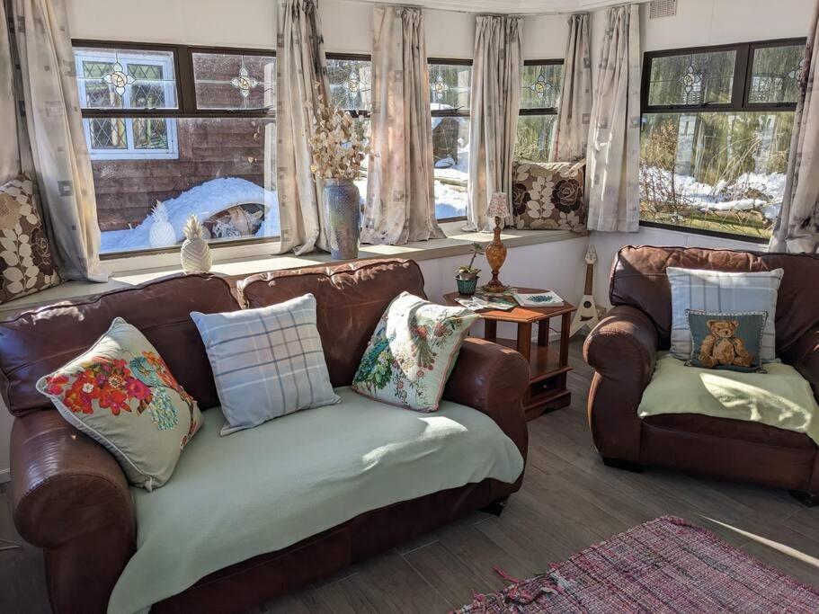 Ferny Roost Cabin. Wrexham Eksteriør bilde